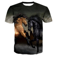 Load image into Gallery viewer, 3D Horse T-shirt Collection V3