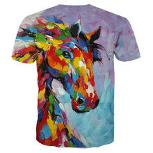 Load image into Gallery viewer, 3D Horse T-shirt Collection V3