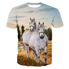 Load image into Gallery viewer, 3D Horse T-shirt Collection V2