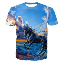 Load image into Gallery viewer, 3D Horse T-shirt Collection V2
