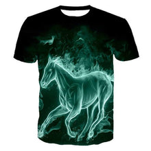 Load image into Gallery viewer, 3D Horse T-shirt Collection V2