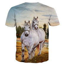 Load image into Gallery viewer, 3D Horse T-shirt Collection V2
