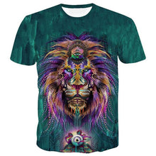 Load image into Gallery viewer, 3D Lion T-shirt Collection 1