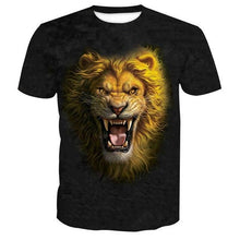 Load image into Gallery viewer, 3D Lion T-shirt Collection 3