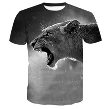 Load image into Gallery viewer, 3D Lion T-shirt Collection 3