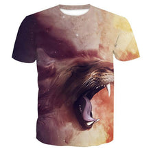 Load image into Gallery viewer, 3D Lion T-shirt Collection 3