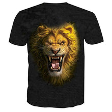 Load image into Gallery viewer, 3D Lion T-shirt Collection 3