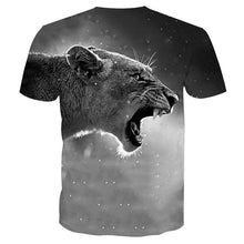 Load image into Gallery viewer, 3D Lion T-shirt Collection 3