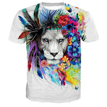 Load image into Gallery viewer, 3D Lion T-shirt Collection 4