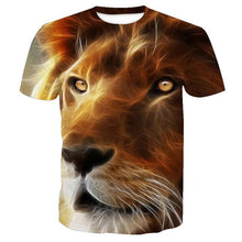 Load image into Gallery viewer, 3D Lion T-shirt Collection 5