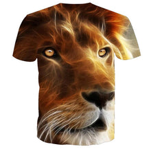 Load image into Gallery viewer, 3D Lion T-shirt Collection 5