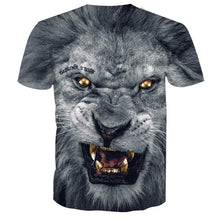 Load image into Gallery viewer, 3D Lion T-shirt Collection 5