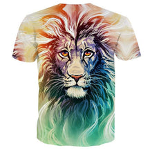 Load image into Gallery viewer, 3D Lion T-shirt Collection 5
