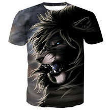 Load image into Gallery viewer, 3D Lion T-shirt Collection 6