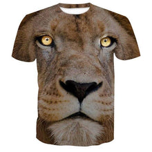 Load image into Gallery viewer, 3D Lion T-shirt Collection 6