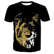 Load image into Gallery viewer, 3D Lion T-shirt Collection 6