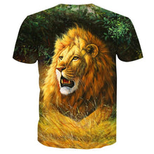 Load image into Gallery viewer, 3D Lion T-shirt Collection 6