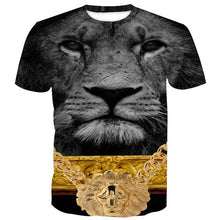 Load image into Gallery viewer, 3D Lion T-shirt Collection 7