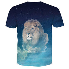 Load image into Gallery viewer, 3D Lion T-shirt Collection 7
