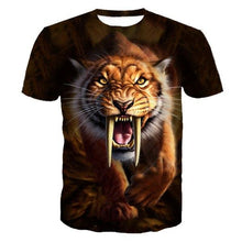 Load image into Gallery viewer, 3D Tiger T-shirt Collection V1