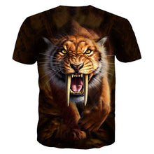 Load image into Gallery viewer, 3D Tiger T-shirt Collection V1