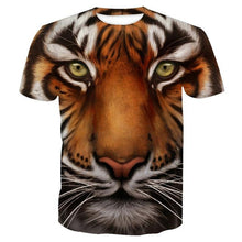Load image into Gallery viewer, 3D Tiger T-shirt Collection V2