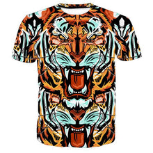 Load image into Gallery viewer, 3D Tiger T-shirt Collection V2