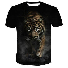 Load image into Gallery viewer, 3D Tiger T-shirt Collection V3