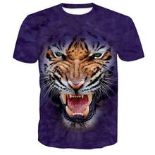 Load image into Gallery viewer, 3D Tiger T-shirt Collection V3