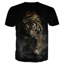 Load image into Gallery viewer, 3D Tiger T-shirt Collection V3