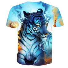 Load image into Gallery viewer, 3D Tiger T-shirt Collection V3