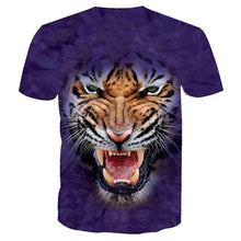 Load image into Gallery viewer, 3D Tiger T-shirt Collection V3