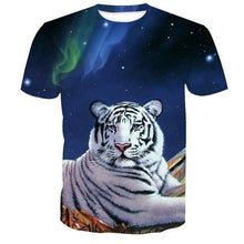 Load image into Gallery viewer, 3D Tiger T-shirt Collection V4