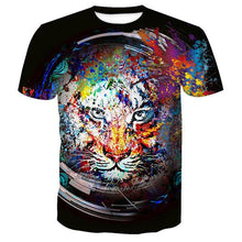 Load image into Gallery viewer, 3D Tiger T-shirt Collection V4