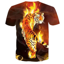 Load image into Gallery viewer, 3D Tiger T-shirt Collection V4