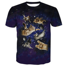 Load image into Gallery viewer, 3D Cat T-shirt Collection V1