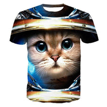 Load image into Gallery viewer, 3D Cat T-shirt Collection V3