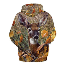 Load image into Gallery viewer, 3D Prairie deer Print Fun Hoodie