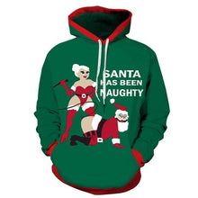 Load image into Gallery viewer, 3D Christmas Hoodie V9