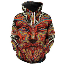 Load image into Gallery viewer, 3D Color Tree Man Print Hoodie