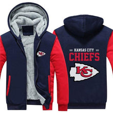 Load image into Gallery viewer, 3D Kansas City Chiefs Sweatshirt Jacket