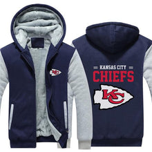Load image into Gallery viewer, 3D Kansas City Chiefs Sweatshirt Jacket
