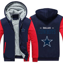 Load image into Gallery viewer, 3D Dallas Cowboys Sweatshirt Jacket