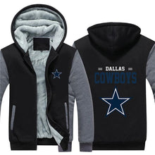 Load image into Gallery viewer, 3D Dallas Cowboys Sweatshirt Jacket