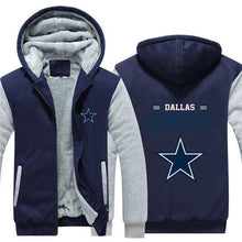 Load image into Gallery viewer, 3D Dallas Cowboys Sweatshirt Jacket