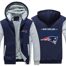 Load image into Gallery viewer, 3D New England Patriots Sweatshirt Jacket