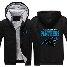 Load image into Gallery viewer, 3D Carolina Panthers Sweatshirt Jacket