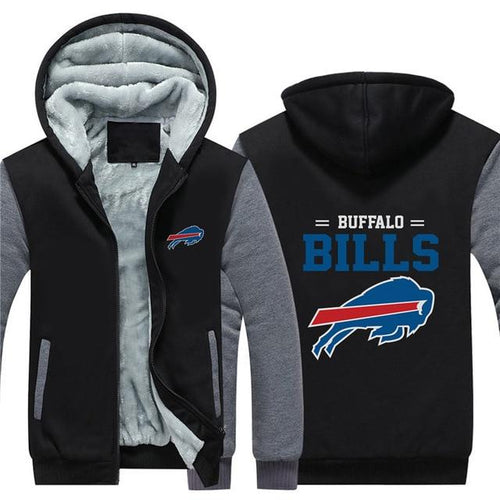 3D Buffalo Bills Sweatshirt Jacket