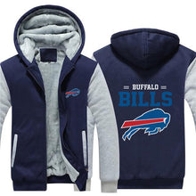 Load image into Gallery viewer, 3D Buffalo Bills Sweatshirt Jacket