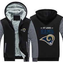 Load image into Gallery viewer, 3D ST Louis Rams Sweatshirt Jacket